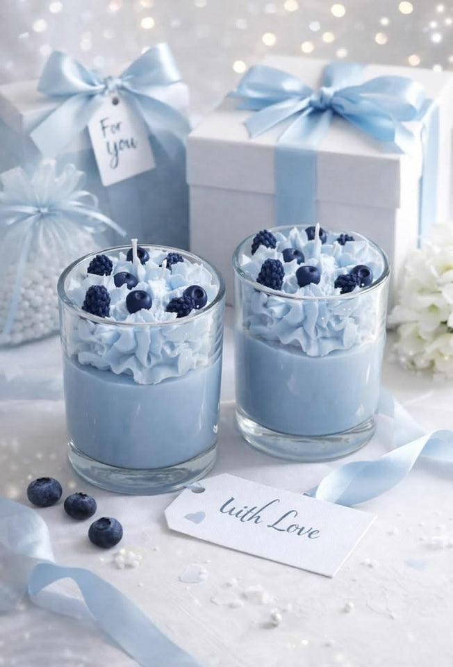 🍓 Blush Scent Berry Shake Candle