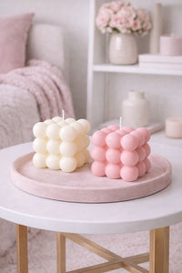 Bubble Designer Candle