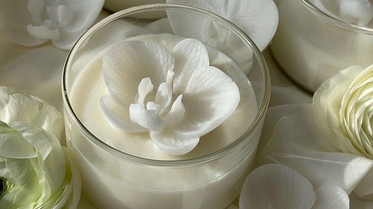 🌸 Blush Scent Orchid Candle