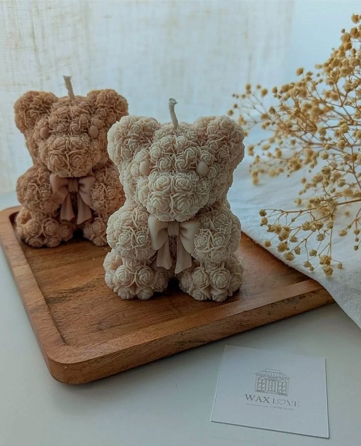 BlushScent Teddy Candle 🧸✨