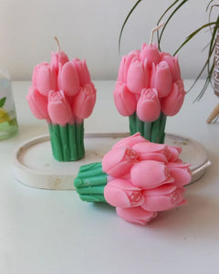 Tulip Bouquet candles