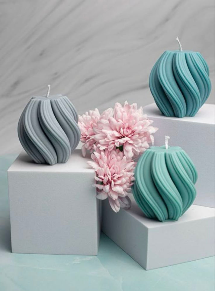 BlushScent Spiral Candle W ✨🕯️