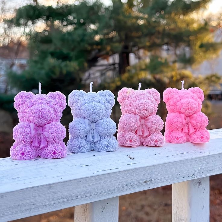 BlushScent Teddy Candle 🧸✨